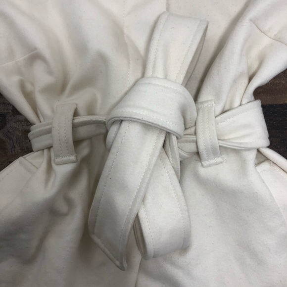 🌼Cream pea coat🌼 - Picture 3 of 6